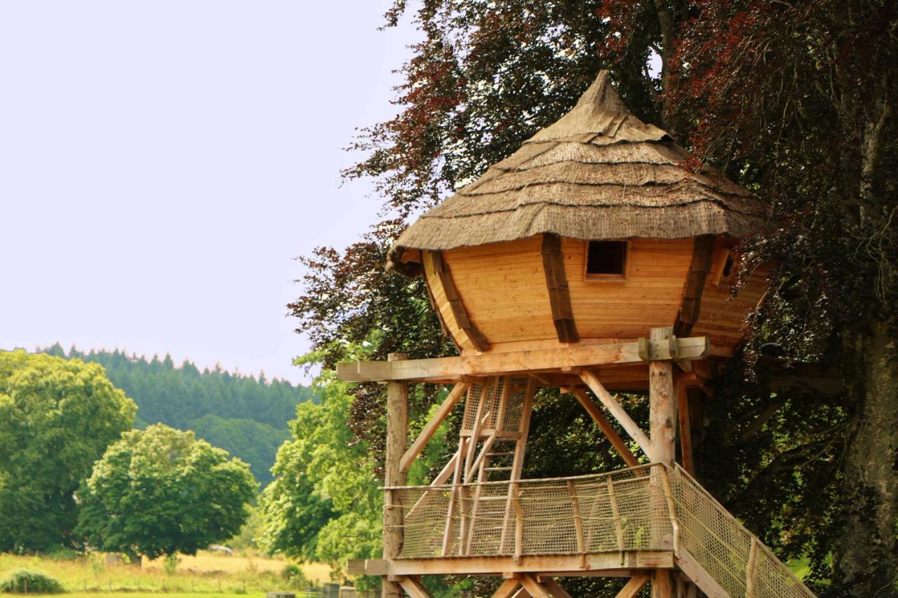Cabane Perchee Dans Les Arbres Saint-Hilaire-en-Morvan Eksteriør billede