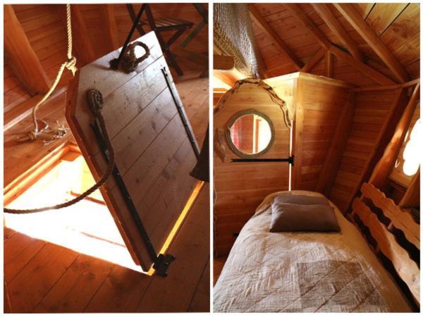 Cabane Perchee Dans Les Arbres Saint-Hilaire-en-Morvan Eksteriør billede