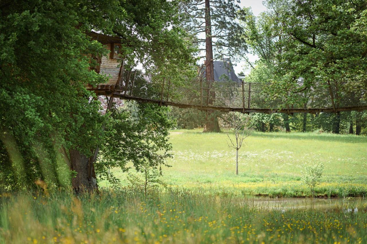 Cabane Perchee Dans Les Arbres Saint-Hilaire-en-Morvan Eksteriør billede